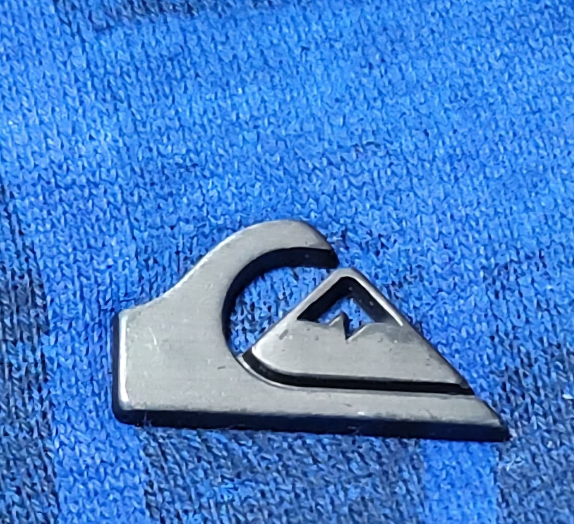 퀵실버 블루 패턴 후드집업 L 상품이미지3