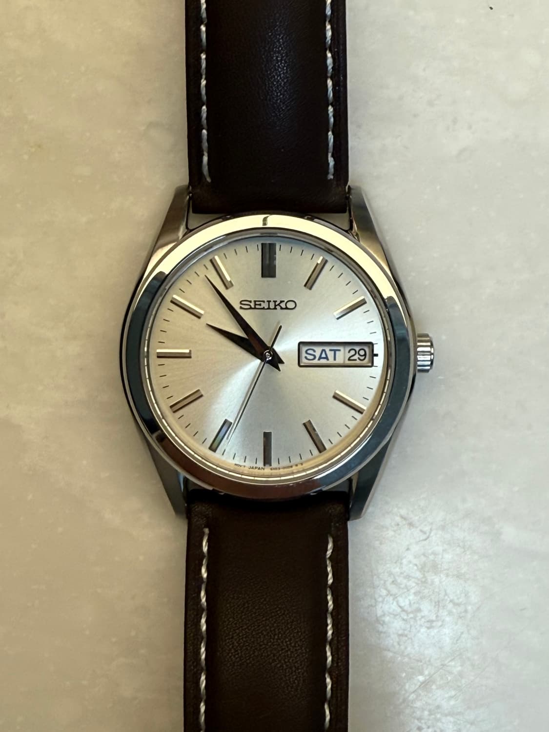 세이코 sbth 007 샴페인골드 풀박스 가죽스트랩 상품이미지1