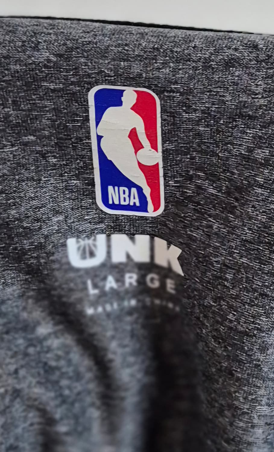 L ) NBA 골든스테이트 워리어스 그레이 기능성 반팔티 상품이미지3