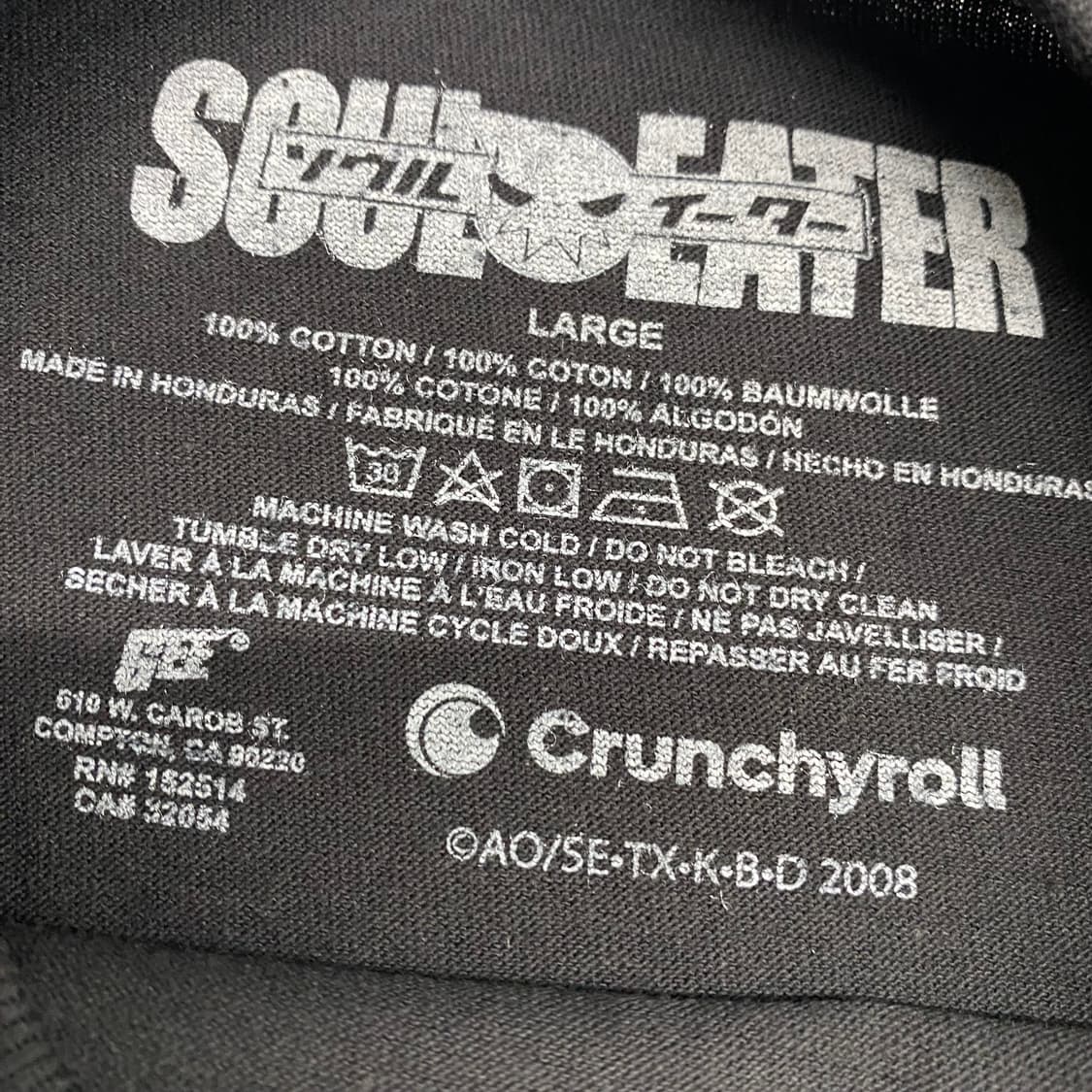 소울이터 오피셜 애니메이션 티셔츠 상품이미지3