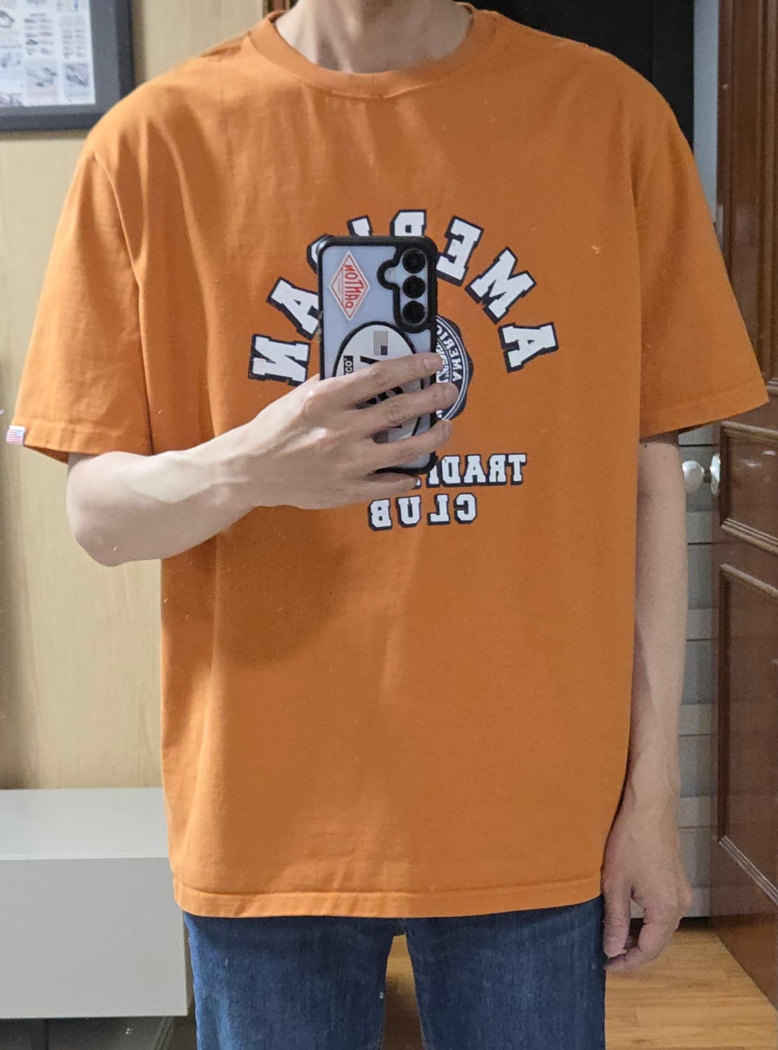 (착샷) 리넥츠 반팔 티셔츠 아메리카 트레디셔널 상품이미지9