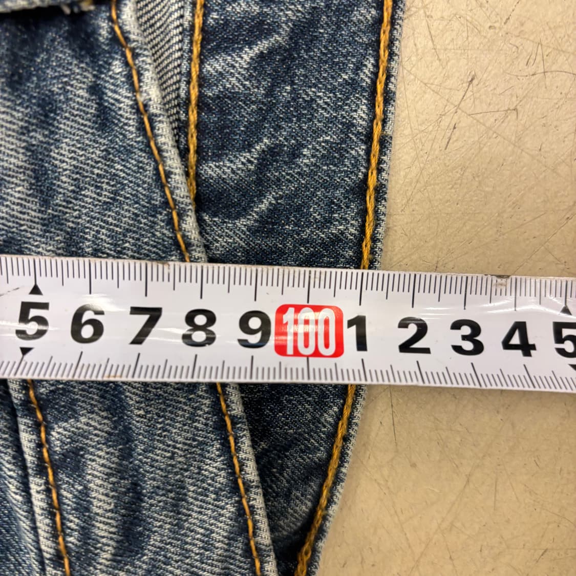 리바이스 502 워싱 데님 팬츠 상품이미지4