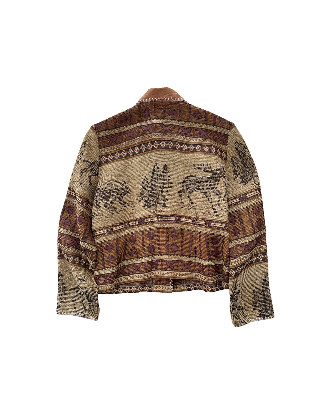 80s 캐나다 웨스턴 태피스트리 자켓 상품이미지2