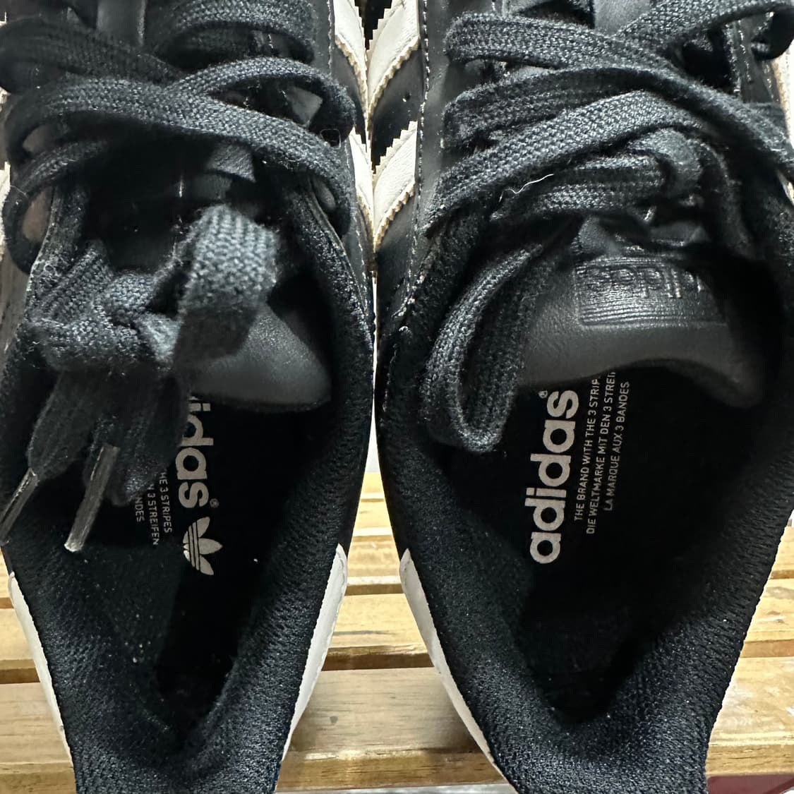 260) 아디다스 운동화 남성 남자 신발  슈퍼스타 블랙 화이트 상품이미지8