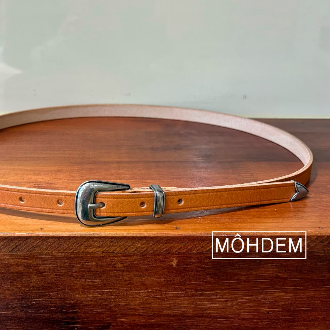 [Uinsex]미니멀 볼륨 웨스턴 슬림 벨트 상품이미지8