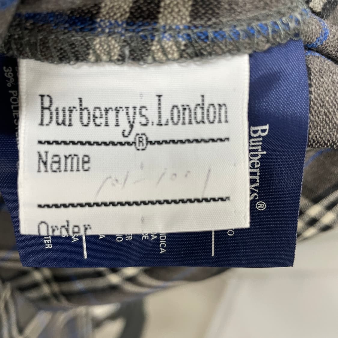 버버리 노바 체크 팬츠 그레이 10(W) 상품이미지6