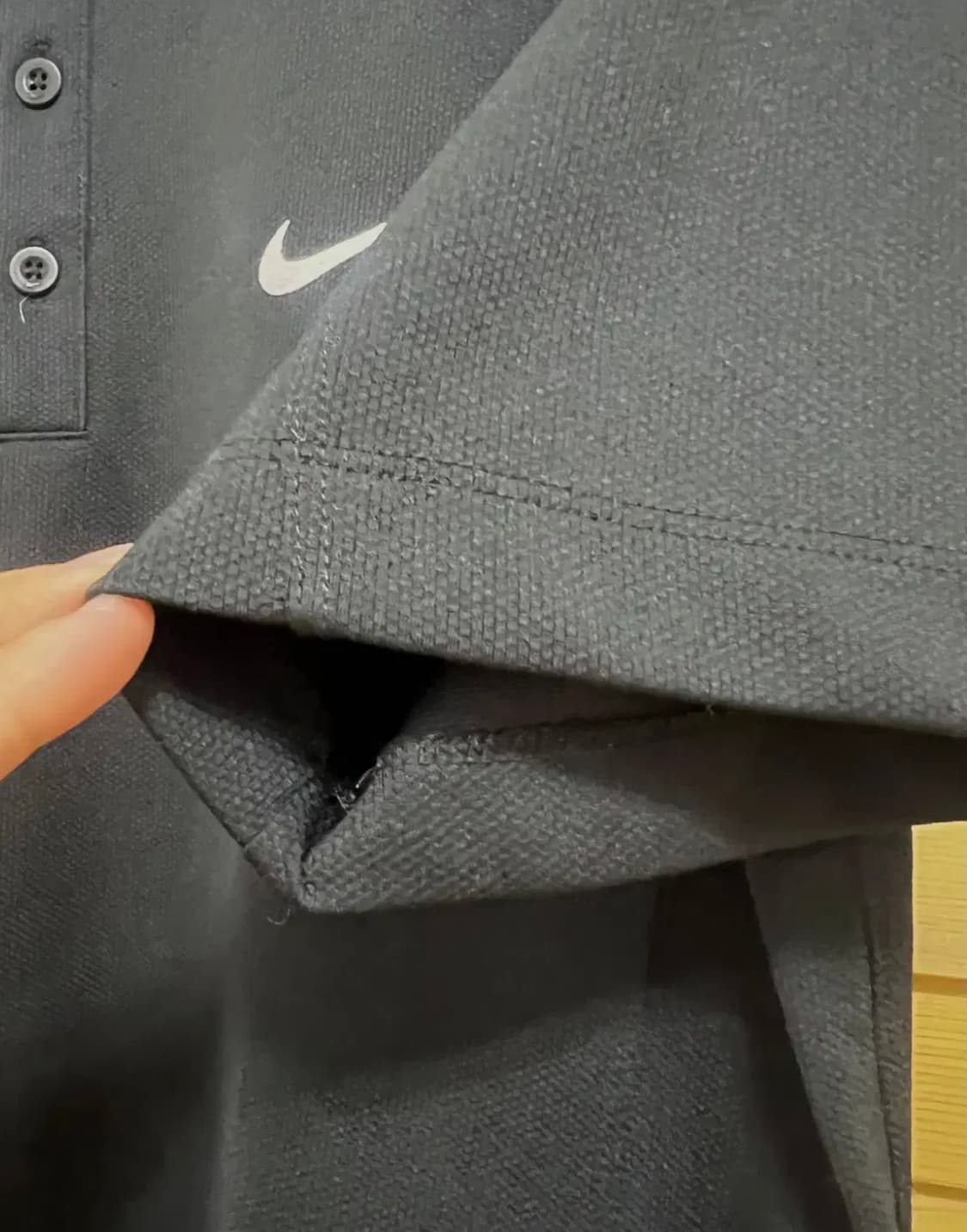 나이키골프 남성 블랙 카라반팔티셔츠 95 상품이미지4