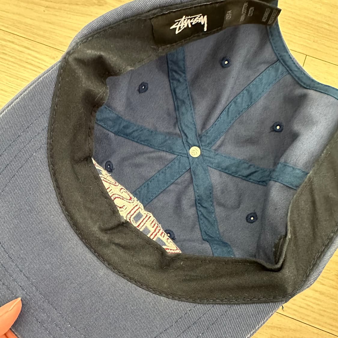 스투시 빈티지 올드스쿨 캡모자 shop502 큐빈티지 와이즈걸 상품이미지3