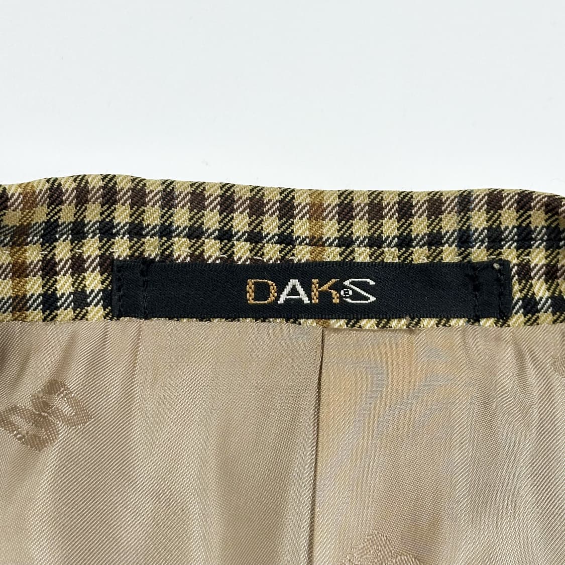 닥스 클래식 체크 블레이저 자켓 (L) 상품이미지4