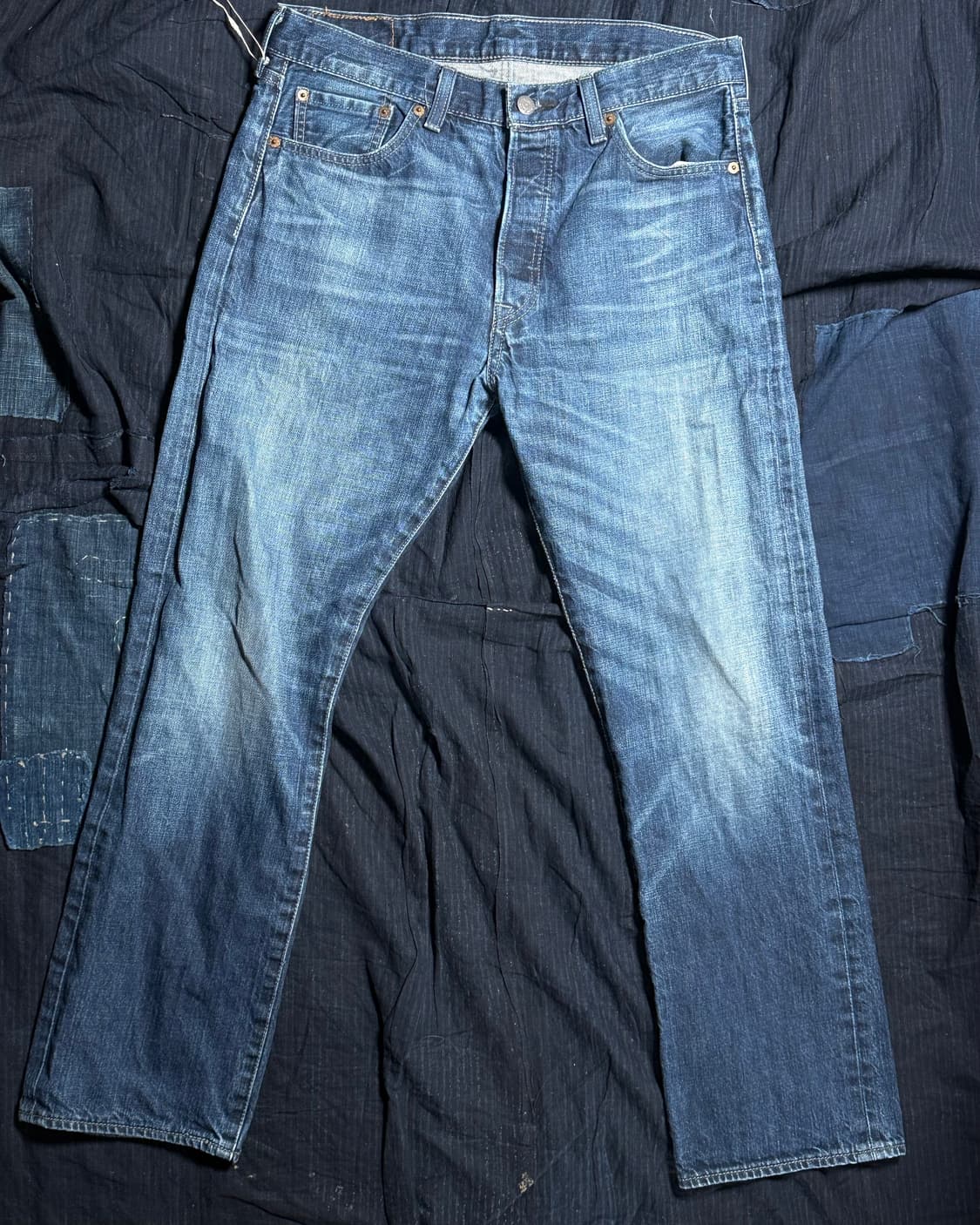 리바이스 501 스트레이트 핏 데님 팬츠 34 상품이미지1