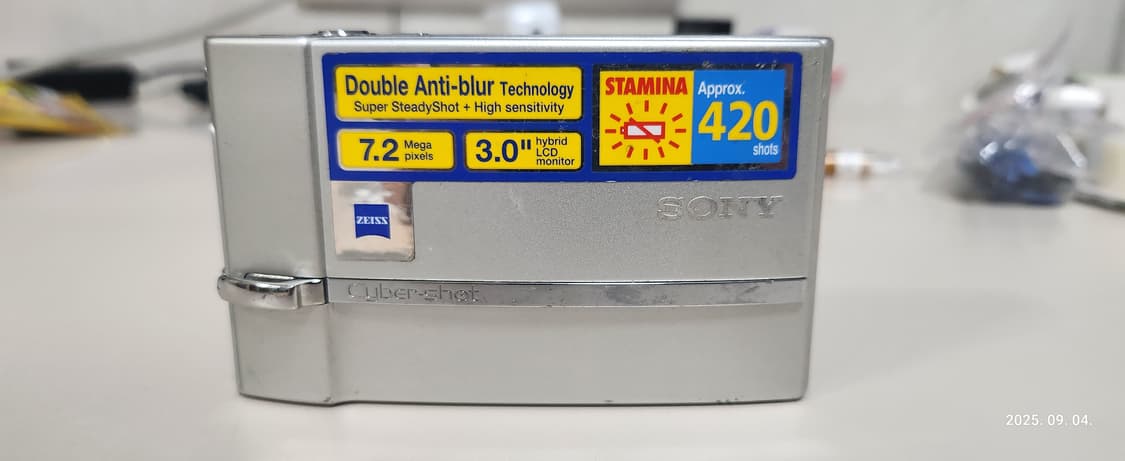 SONY CYBERSHOT DSC-T30 빈티지 디지털카메라 상품이미지1