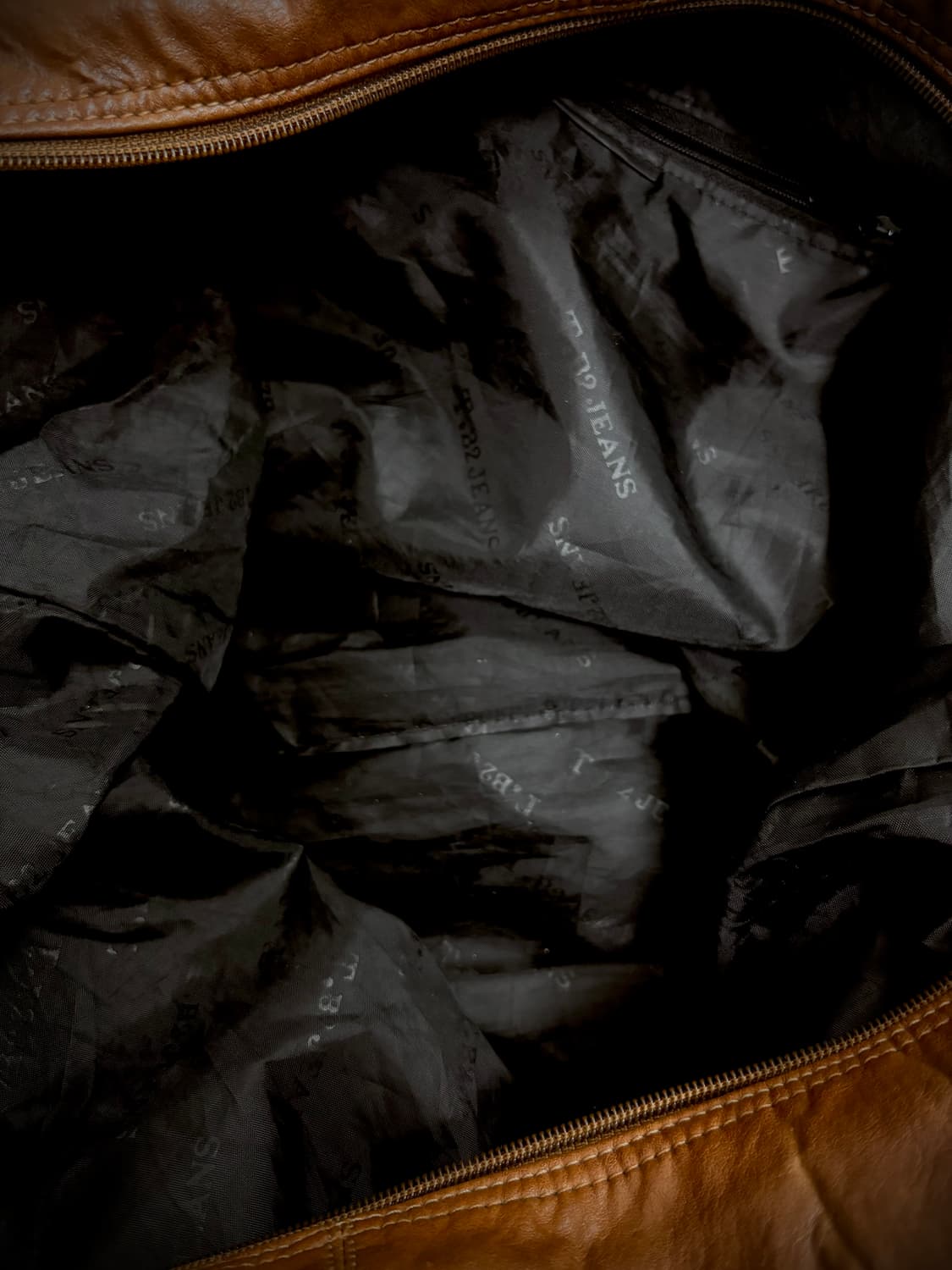 [Y2K Bag] T.B2Jeans Brown Leather Over B 상품이미지9