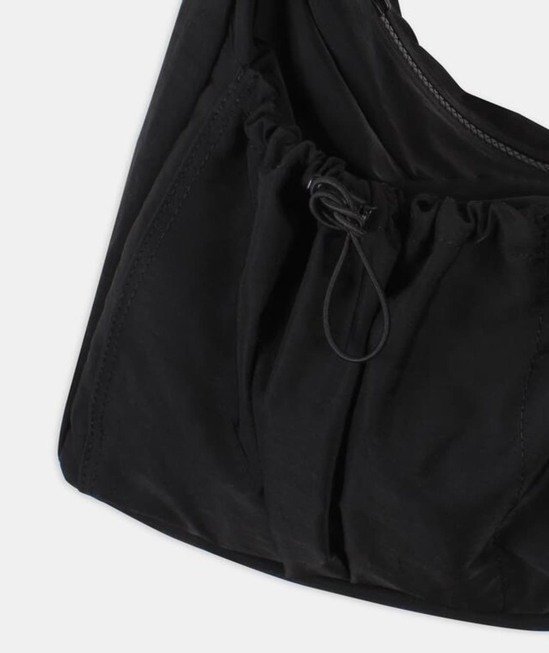 헤더먼트 파라슈트 숄더백 블랙 상품이미지5