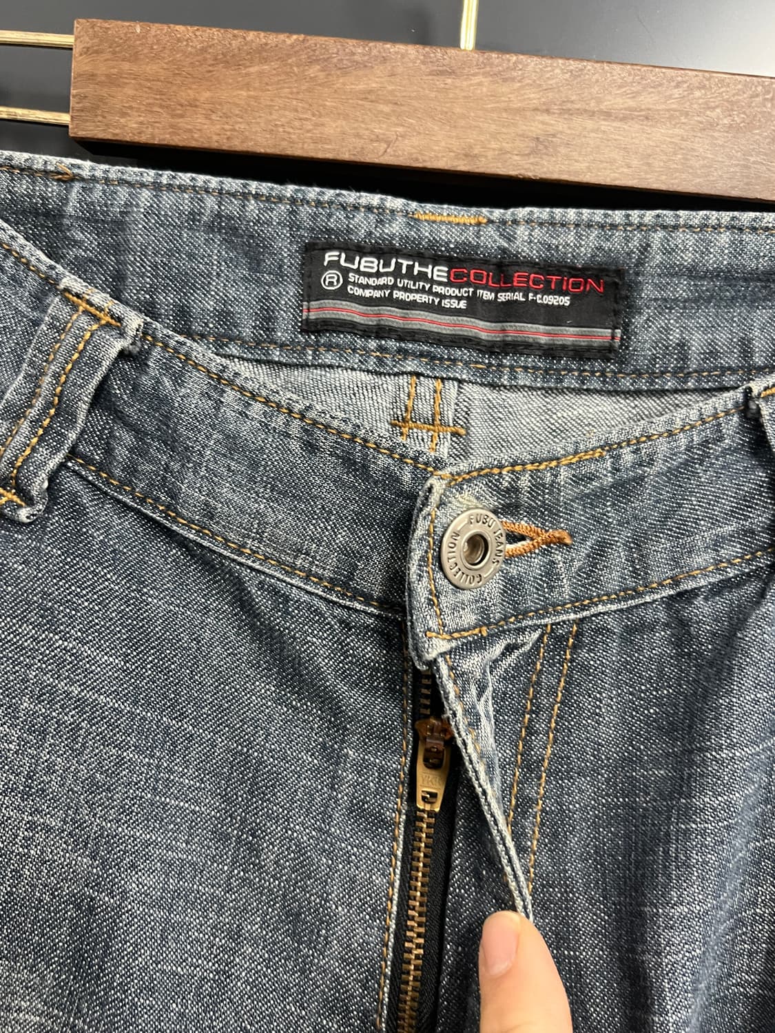 Fubu 후부 올드스쿨 포켓 카고 데님 팬츠 상품이미지6