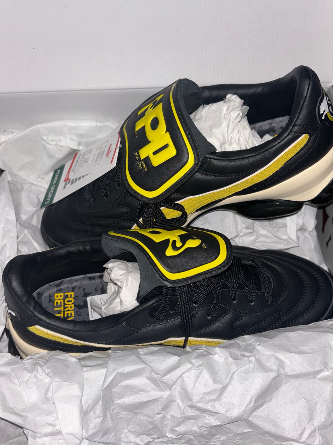 푸마 셀돔킹 퍽스앤미니 블랙 타르트 260 신발 상품이미지1