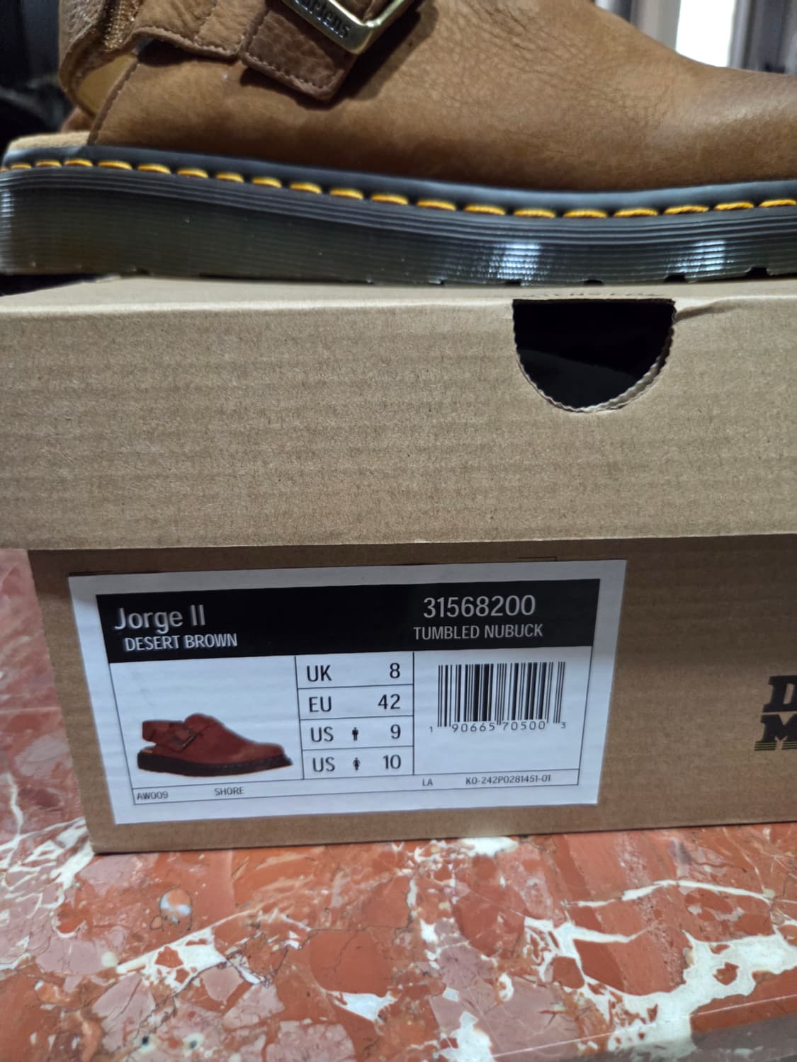 닥터마틴 조지2 브라운 42 270 상품이미지3