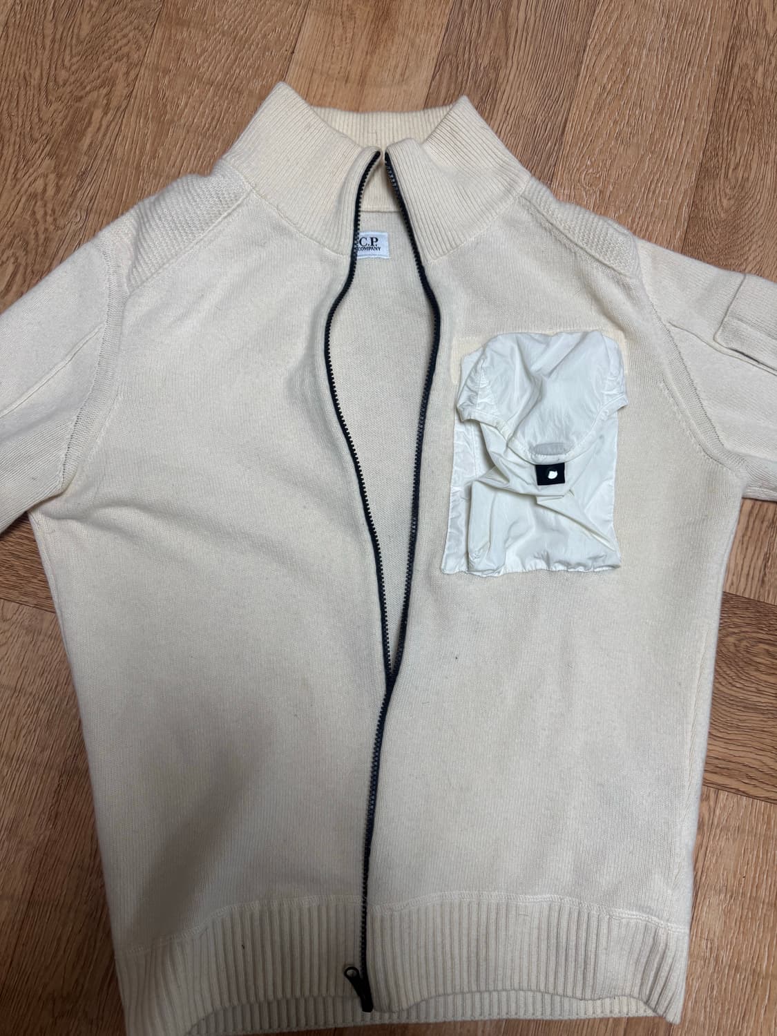 Cp컴퍼지 니트집업 105 상품이미지1