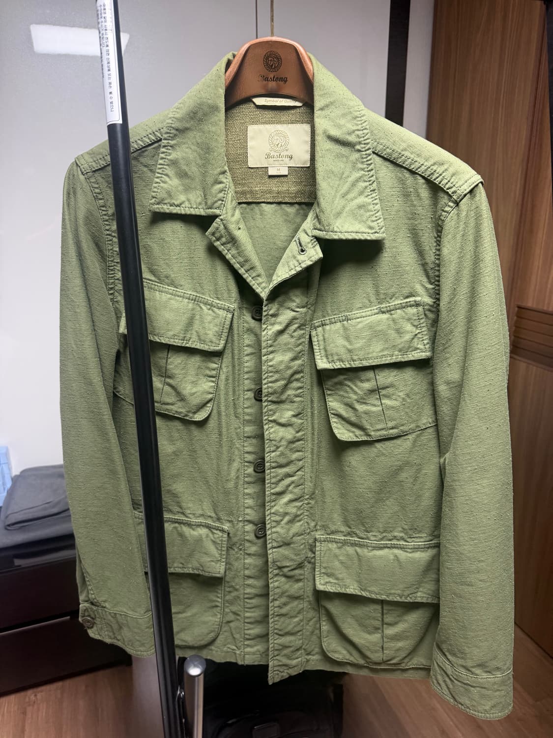 바스통 109 퍼티그자켓 올리브 M 상품이미지3