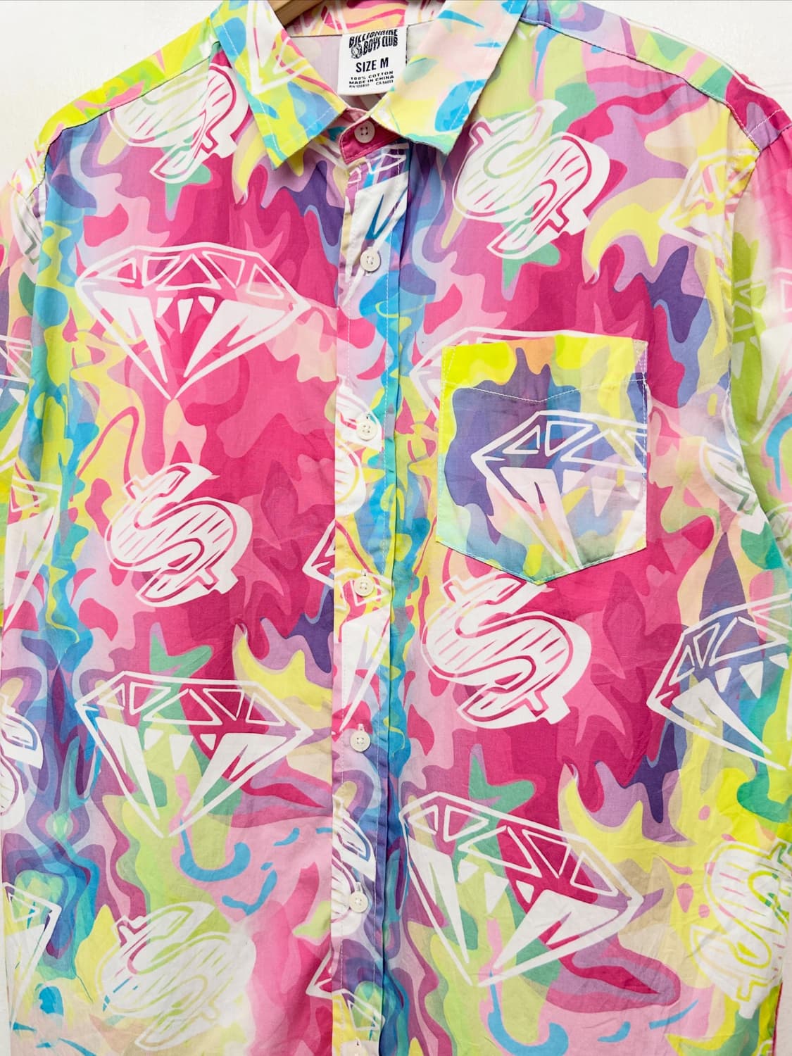 BILLIONAIRE BOYS CLUB 달러 다이아몬드 셔츠 상품이미지2