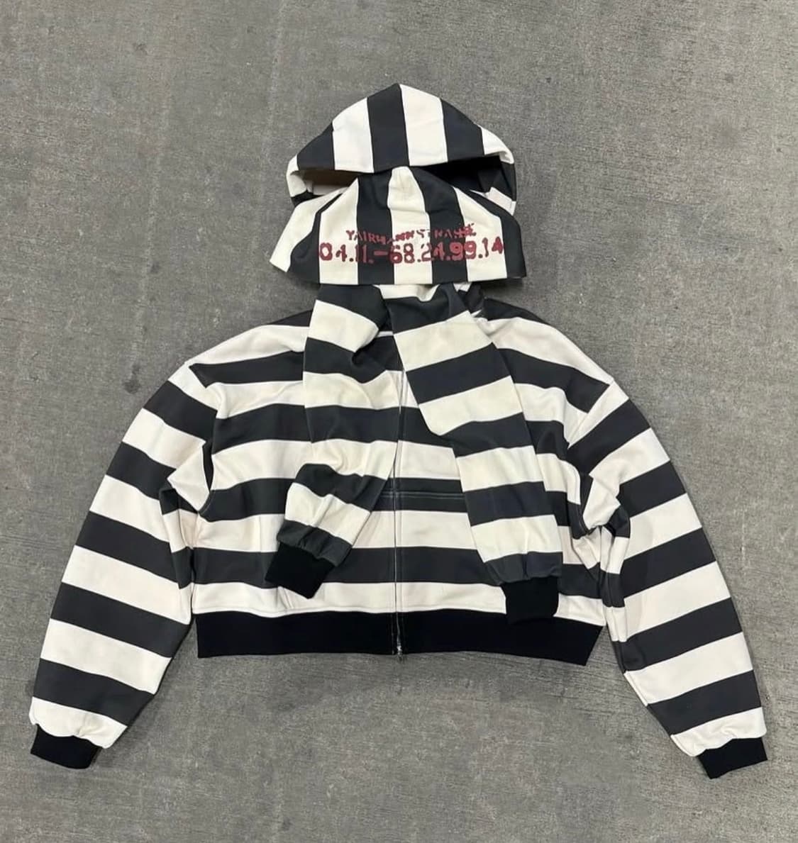 Syair saihara 2x 프리즌 후드집업  상품이미지5