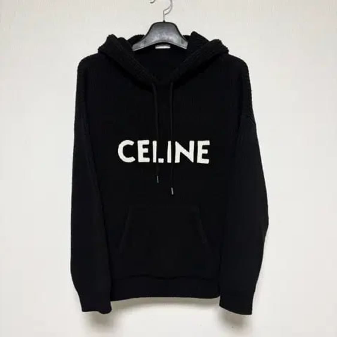 [M] 셀린느 리브드 니트 후드 상품이미지1