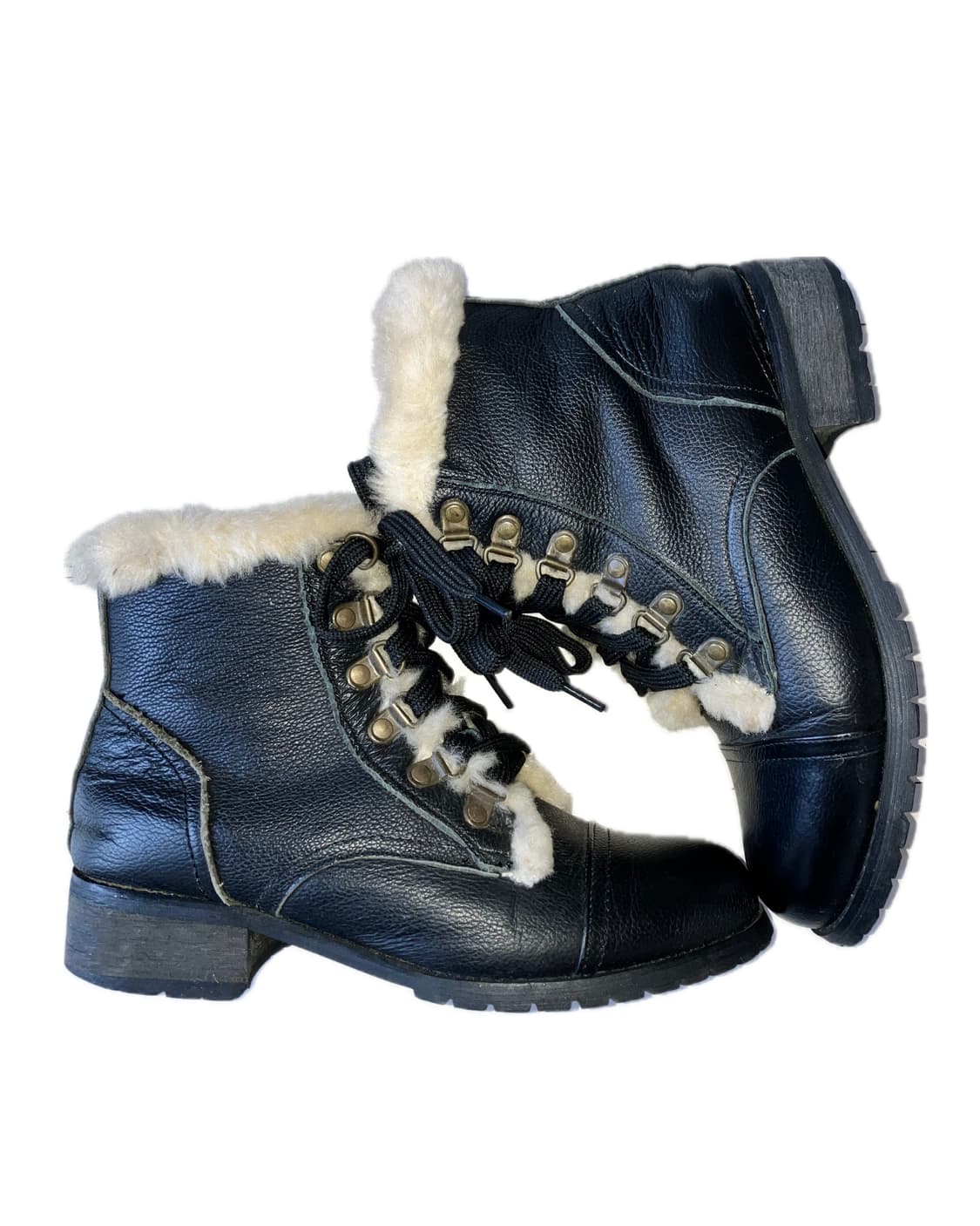 Ivory Fur detail boots 상품이미지3