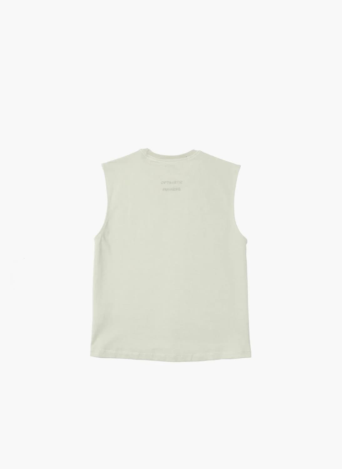 Cotton crop tank top / Pale-green 상품이미지3
