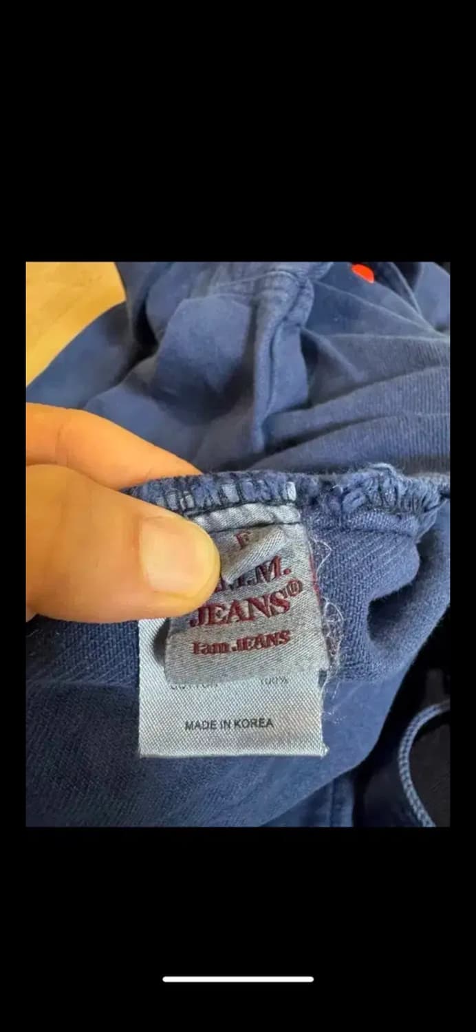 새상품 매니모어몽 mmm 워크 데님 자켓 상품이미지7