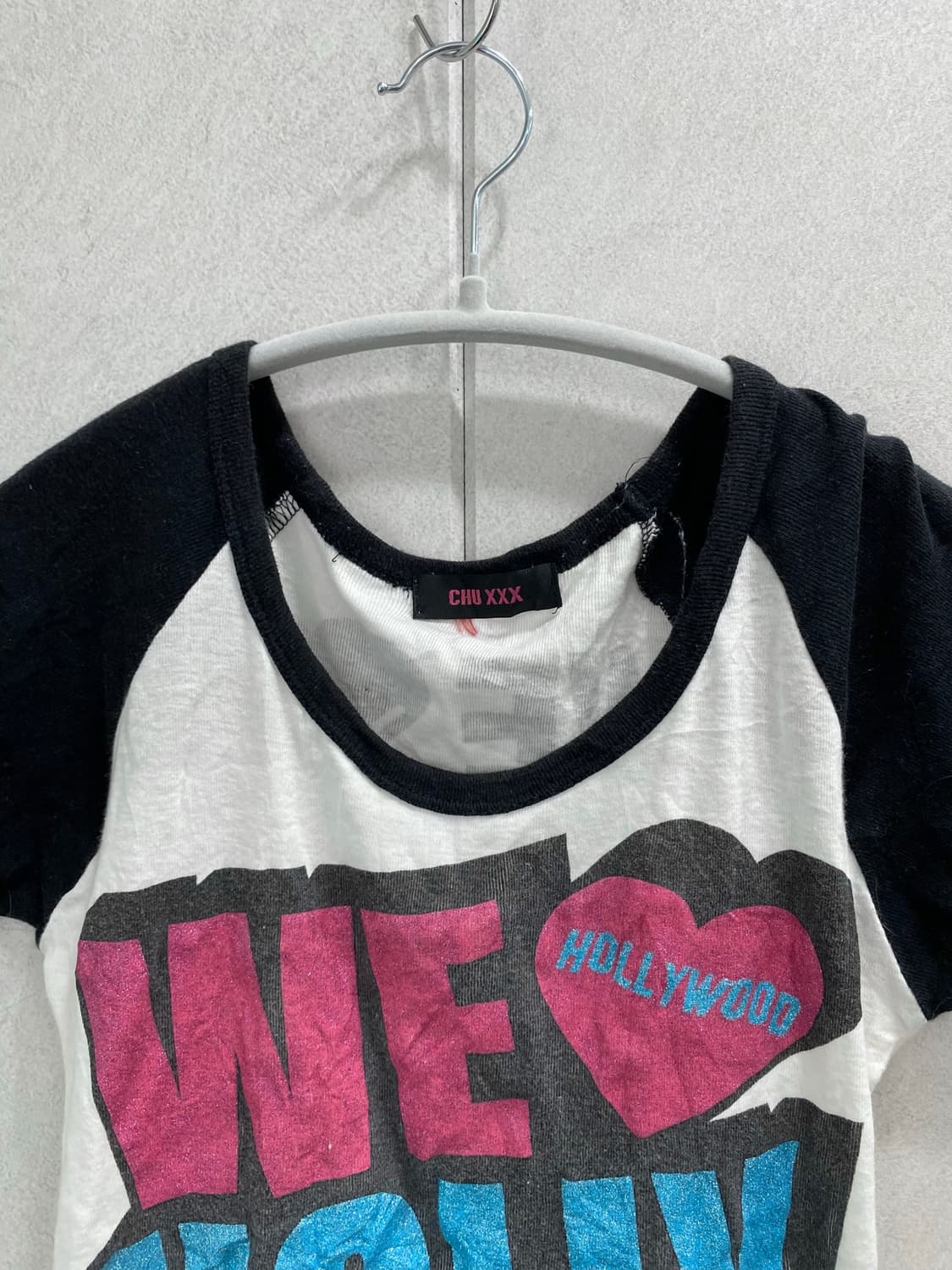  [CHU XXX]Hollywood Print Slim Fit Top 상품이미지6
