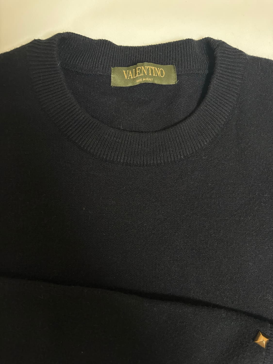 발렌티노 락스터드 니트 블랙 상품이미지3