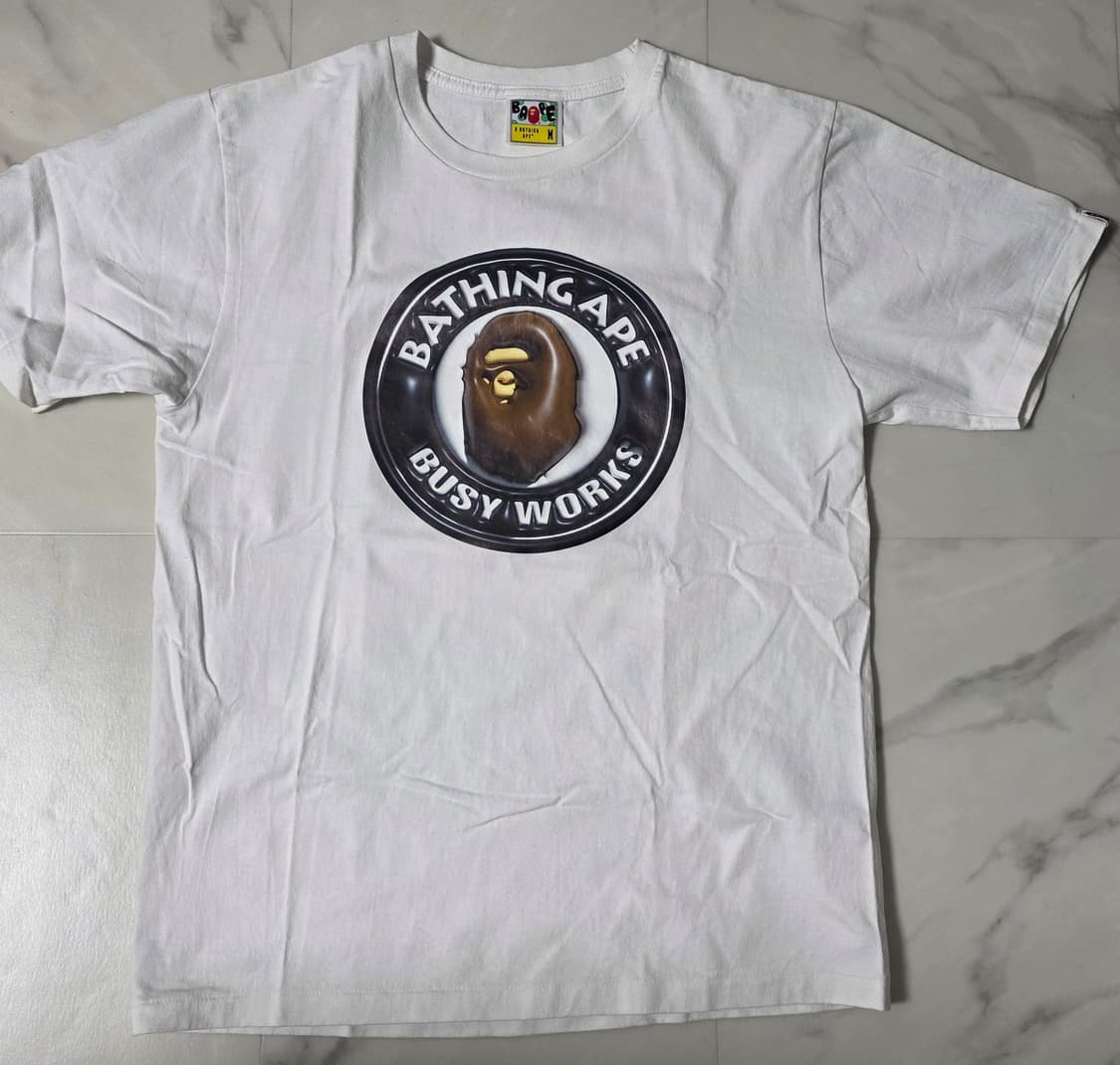 베이프 Busy Works 3D 티셔츠 M 상품이미지1