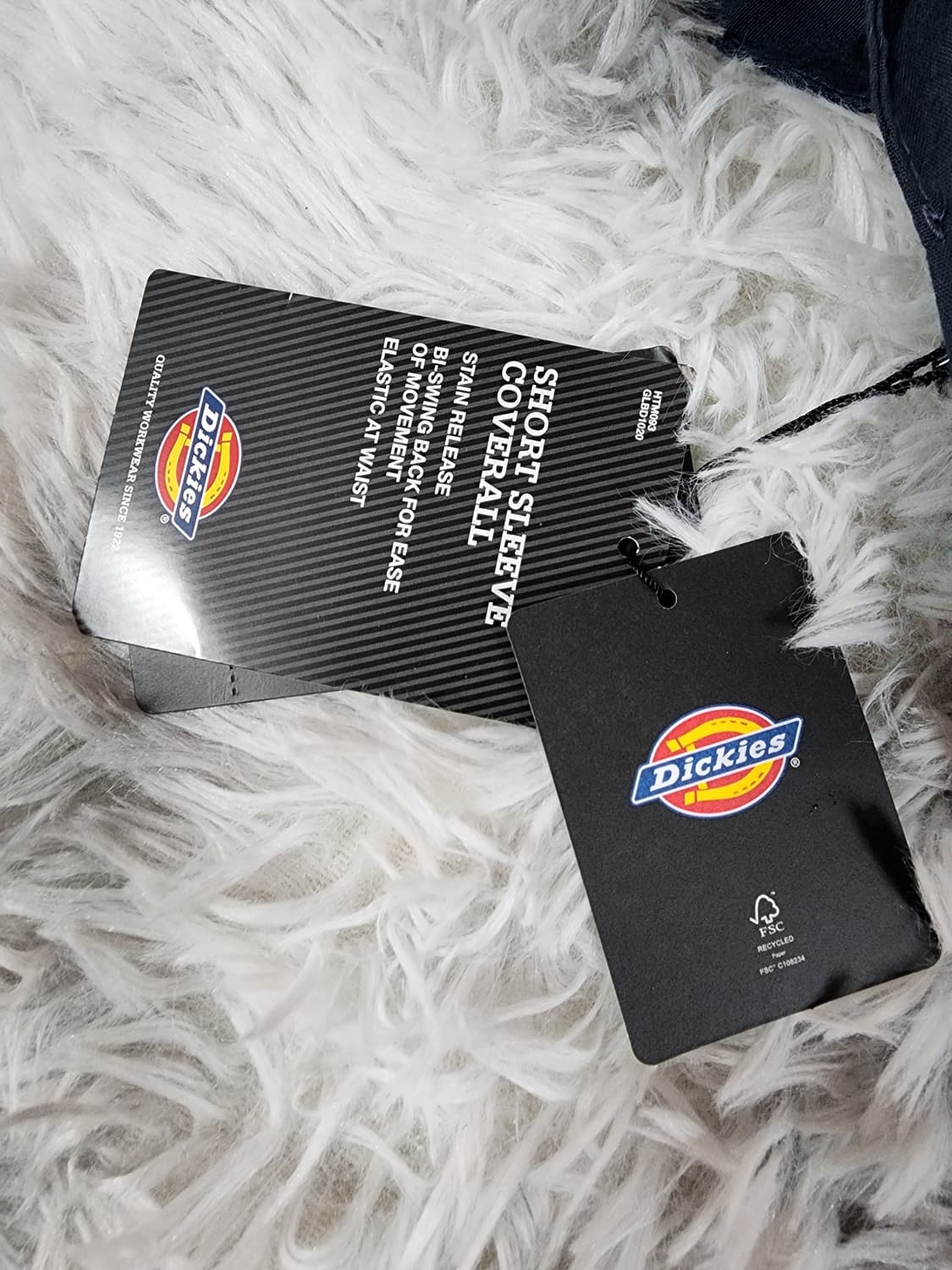 디키즈 네이비 점프수트 반팔 남성 새상품 상품이미지3