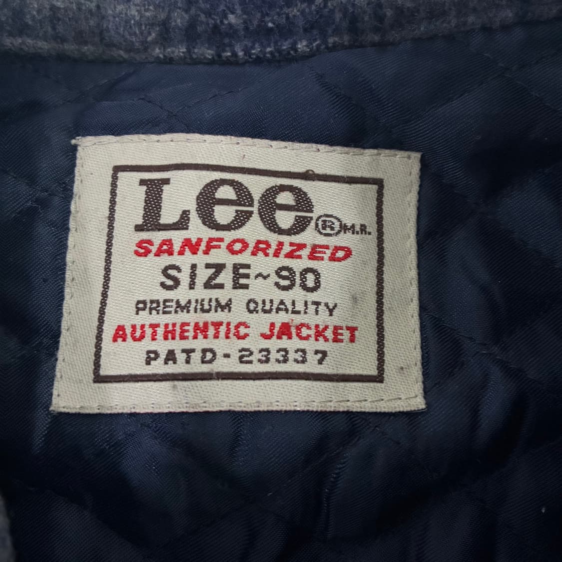 Lee 리 오리지널 90's 타탄 울 자켓 상품이미지4