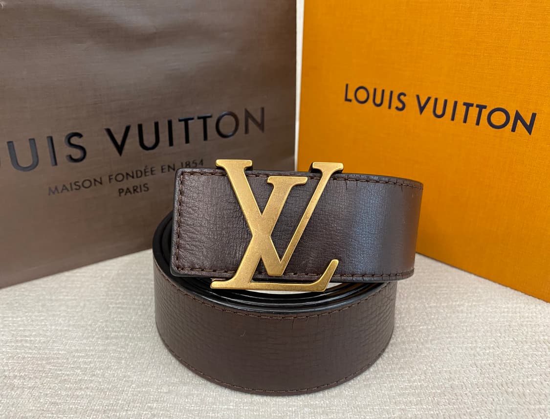 루이비통 LV 이니셜 유타 벨트 100 사이즈 남성용 상품이미지2
