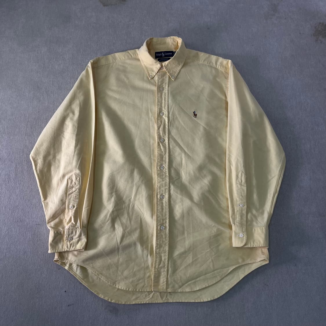 105 폴로랄프로렌 옐로우 코튼 셔츠 상품이미지1