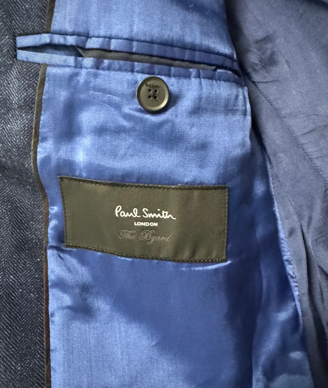 PAUL SMITH 폴스미스 헤링본 네이비 블레이저 자켓 40S 상품이미지6