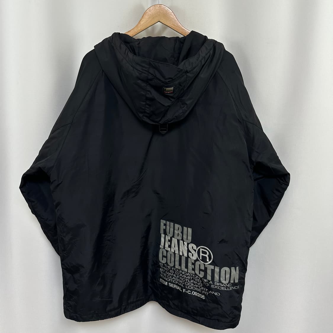  푸부 남자 후드점퍼 패딩 검정 빅사이즈 XL  EO 해 상품이미지6