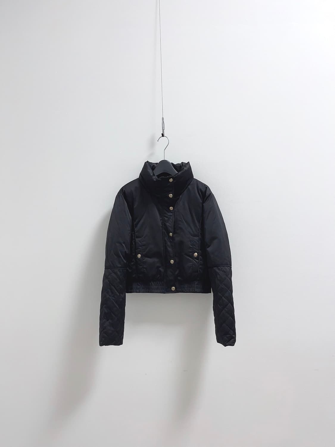 미스치프 블랙 숏패딩 상품이미지1