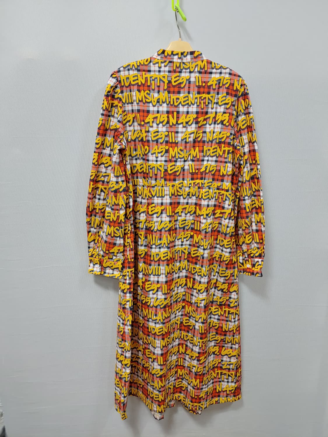 MSGM 체크 롱 원피스 여성42  66 상품이미지2