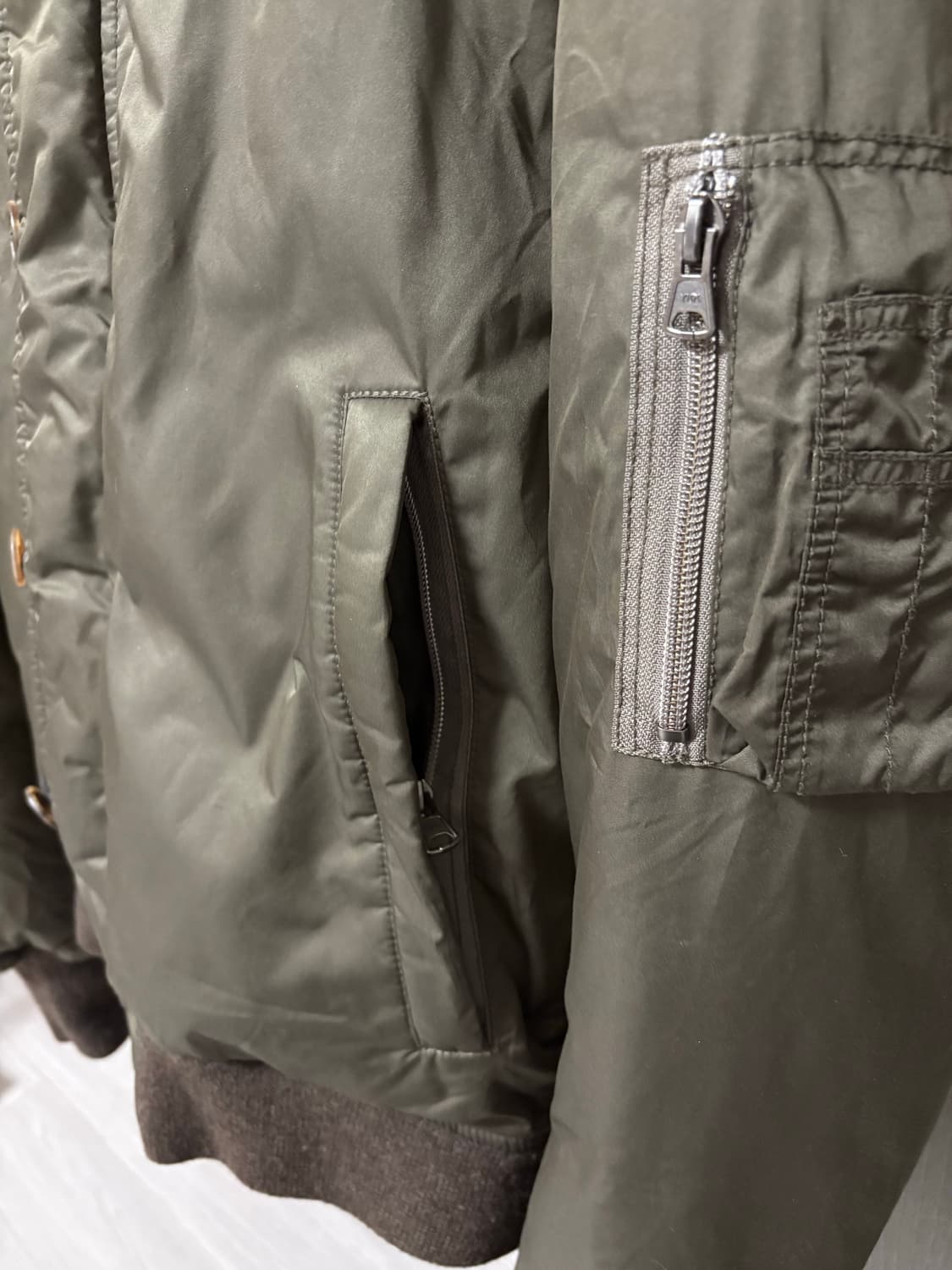 United Arrows White Label 다운 점퍼 상품이미지6