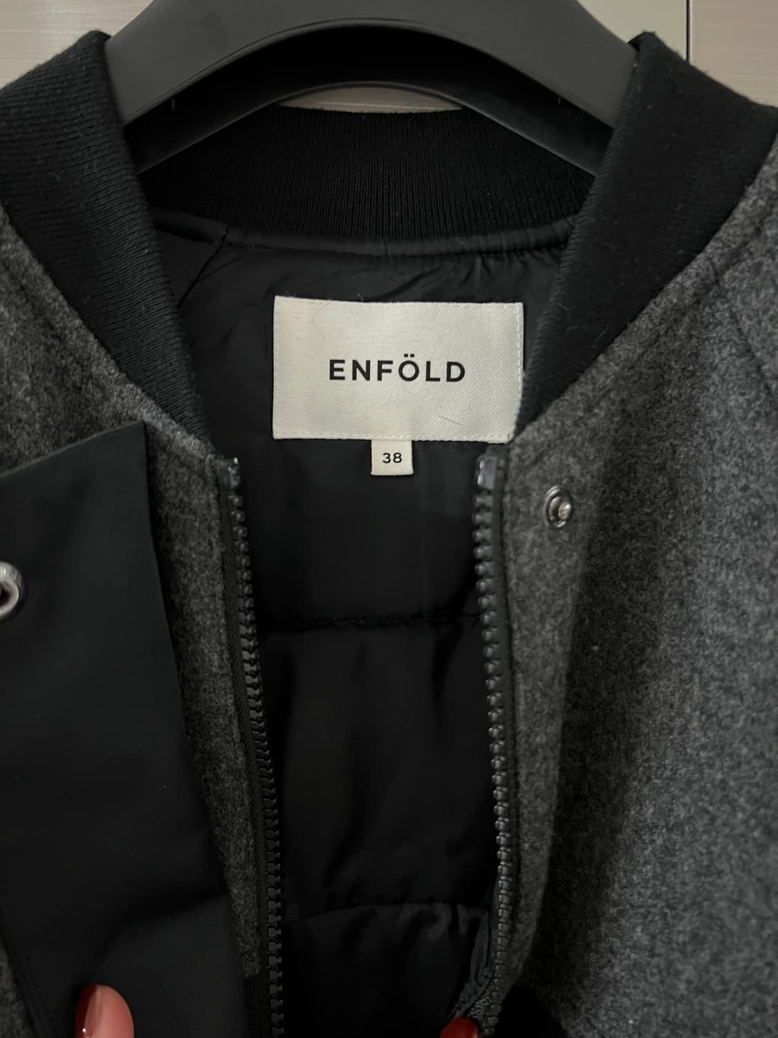 엔폴드 퀼팅 봄버자켓 38사이즈 상품이미지2