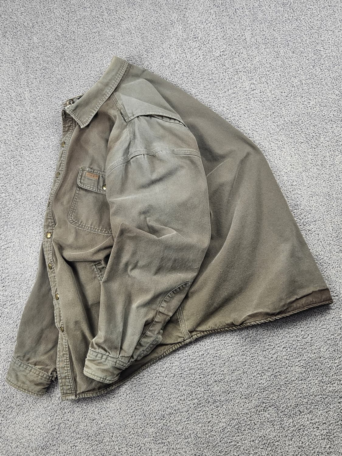 칼하트 덕 캔버스 플란넬 버튼업 워크 셔츠 ( XL ) / 10340 상품이미지3