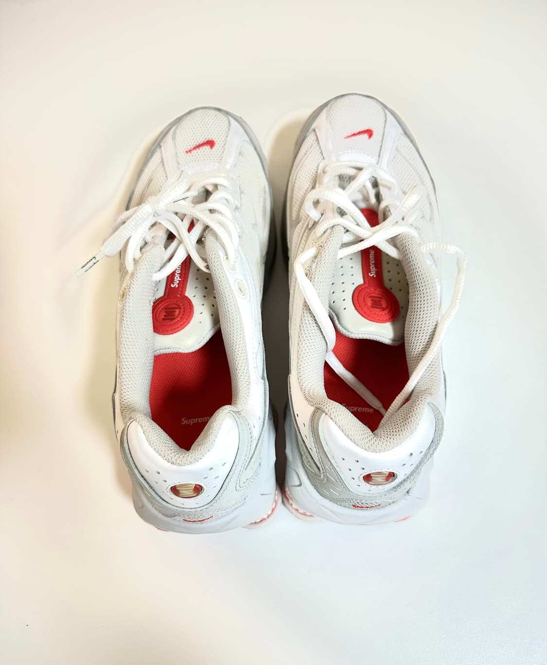 나이키 x 슈프림 샥스 라이드 2 SP 화이트 265mm 상품이미지4