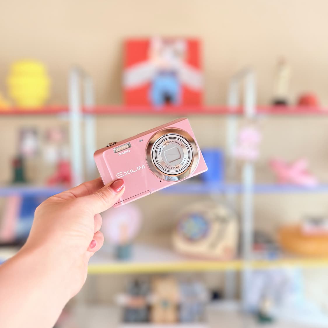 🎀미품/ 베이비핑크 카시오 엑슬림zs5 ex-zs5 빈티지디카 상품이미지6