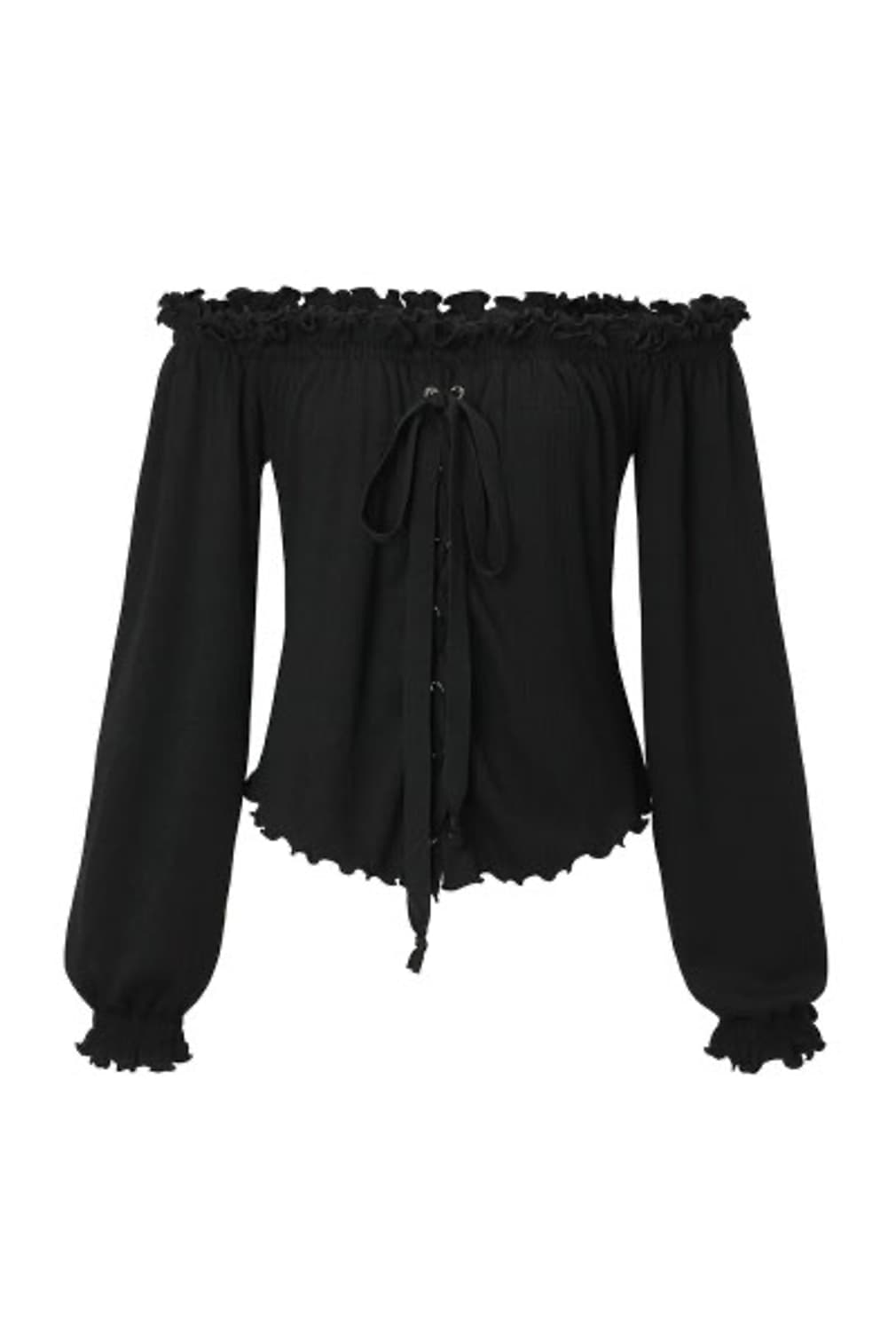 쓰리타임즈 블라우스 Pretzel top 상품이미지1