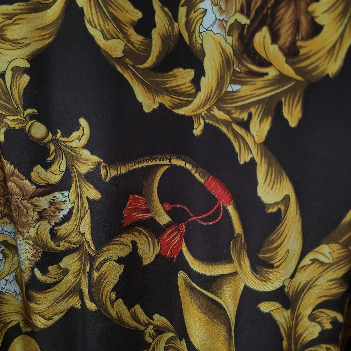 Salvatore Ferragamo 페라가모 실크 셔츠  상품이미지5