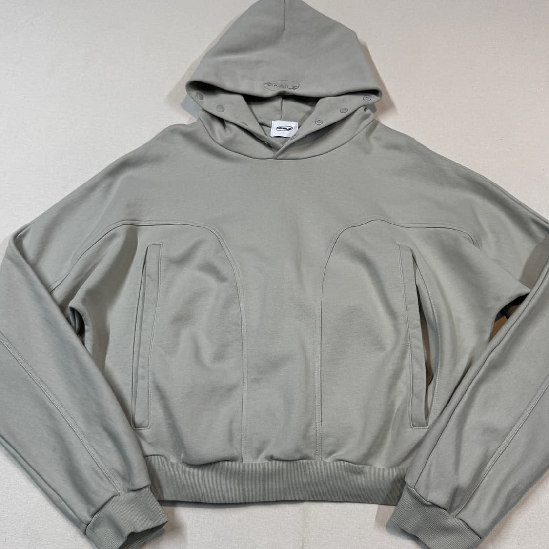 1) GRAILZ 그레일즈 지오메트리 메탈 후디 상품이미지2