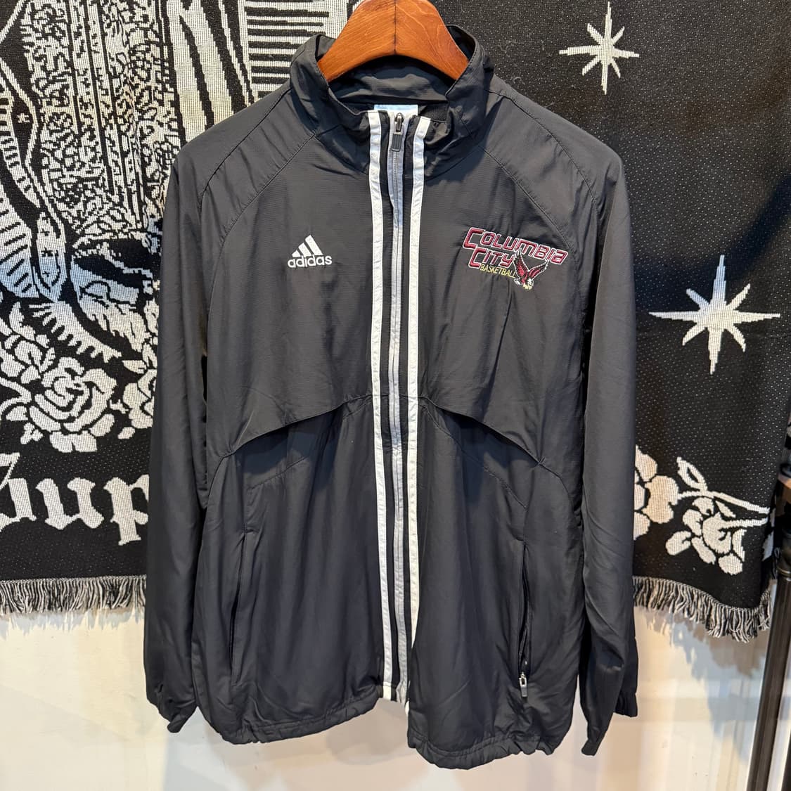 [NO.9] ADIADS 아디다스 패치워크 윈드브레이커 상품이미지4