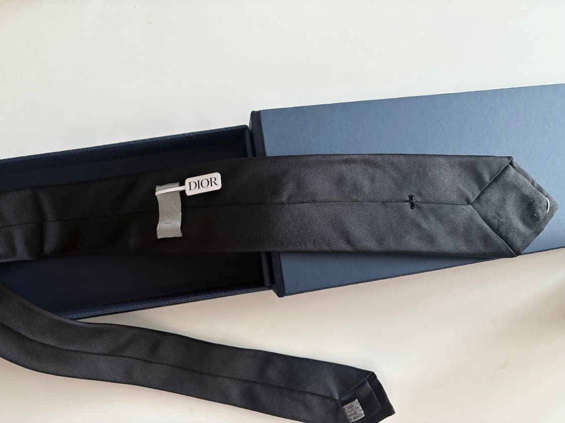 디올 로고 넥타이 상품이미지5