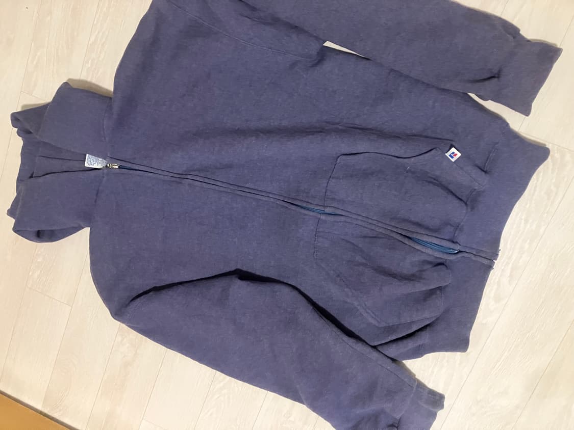 90‘s러셀 후드집업 USA 상품이미지1